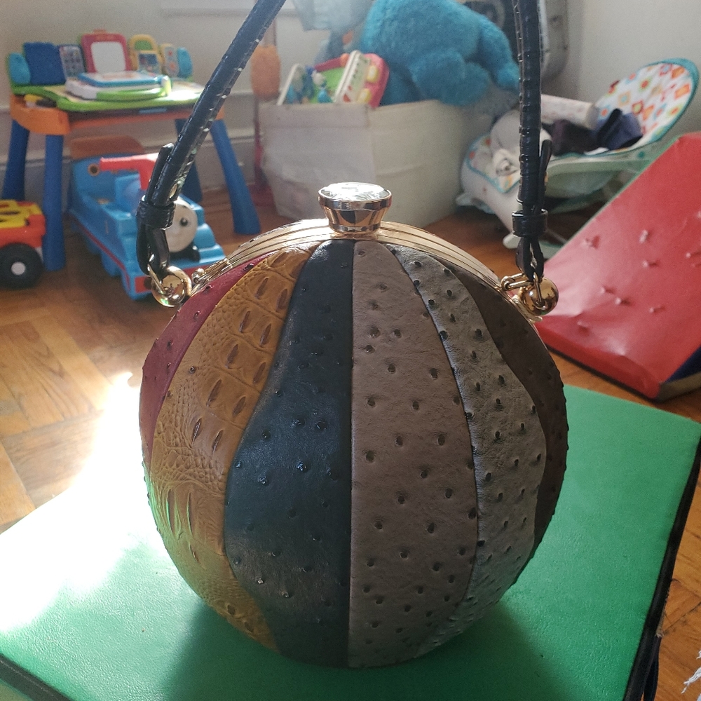 Animal print bag